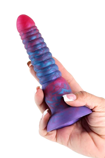 nsnovelties Colours Stacked 6.3" Dildo With Suction Cup Base — image 3 of 3