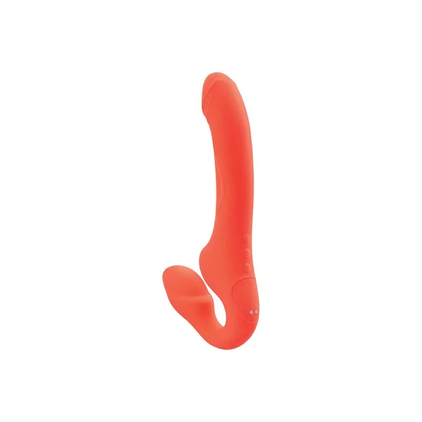 Bodywand ID Access Strapless Strap-On - Orange 15.2 cm USB Rechargeable Strapless Strap-On — image 4 of 8