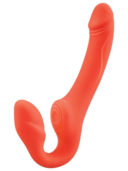 Bodywand ID Access Strapless Strap-On - Orange 15.2 cm USB Rechargeable Strapless Strap-On — image 6 of 8