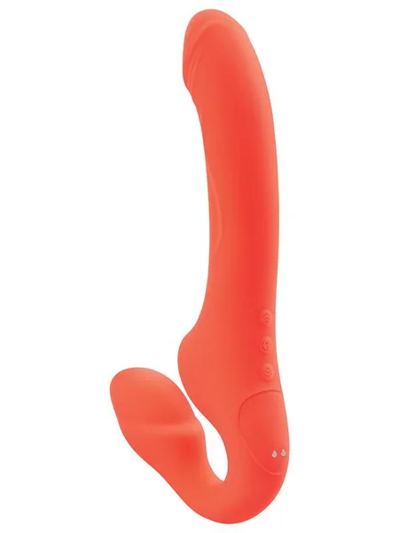 Bodywand ID Access Strapless Strap-On - Orange 15.2 cm USB Rechargeable Strapless Strap-On — image 7 of 8