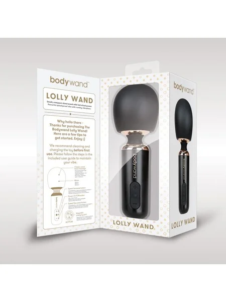 Bodywand Lolly Wand - Black USB Rechargeable Compact Massage Wand — image 3 of 4