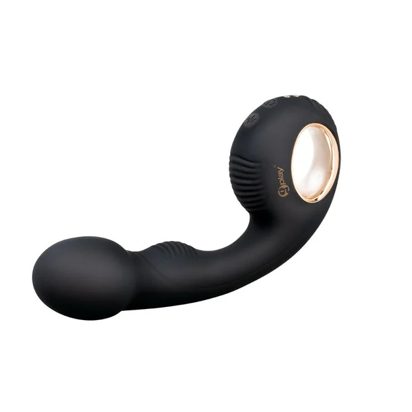 Bodywand G-Play Vibrating Squirt Trainer - Black 17 cm USB Rechargeable Vibrator — image 7 of 11