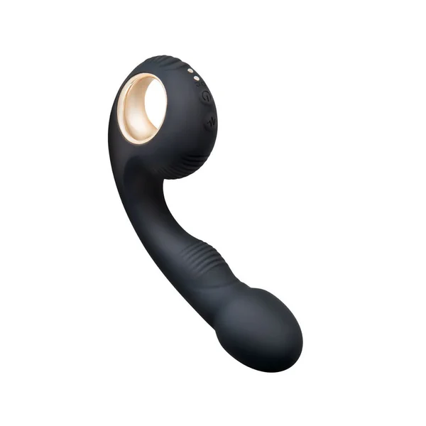 Bodywand G-Play Vibrating Squirt Trainer - Black 17 cm USB Rechargeable Vibrator — image 4 of 11