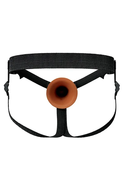 Pipedream Elite 6" Silicone Dual Density Hollow Strap On — image 5 of 6
