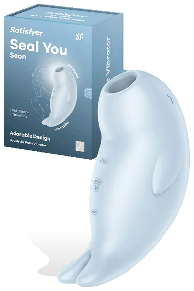 Satisfyer Seal You Soon 4.3" Air Pulse Clitoral Stimulator — image 5 of 12