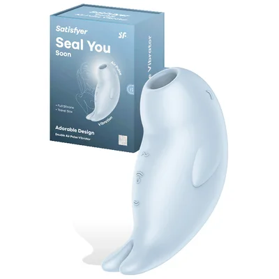 satisfyer seal you soon 43 air pulse clitoral stimulator