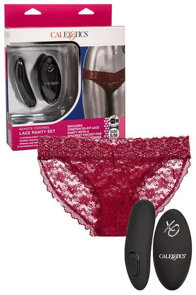 Calexotics Remote Controlled Lace Vibrating Panty Set — image 13 of 18