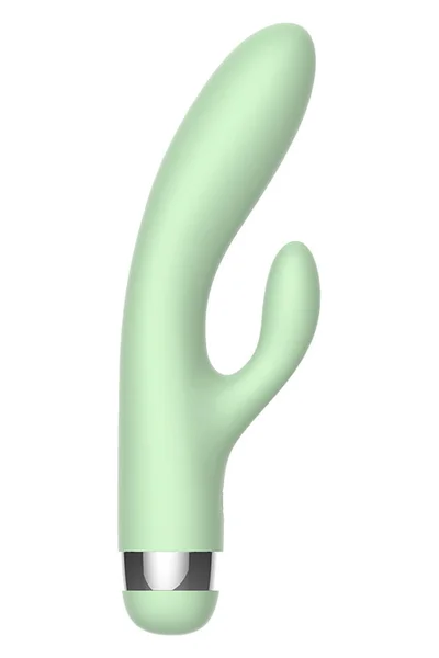 Playful Stunner 7.5" Super Soft Silicone Rabbit Vibrator — image 3 of 5