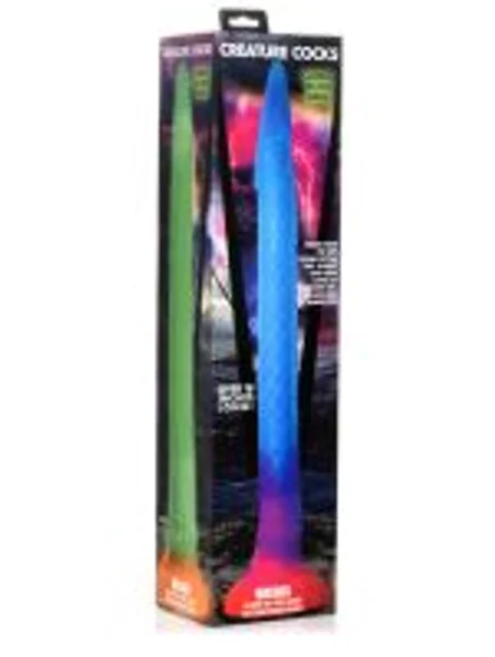 Creature Cocks Larva Silicone Dildo - Coloured 46 cm Fantasy Tentacle Dildo — image 2 of 3