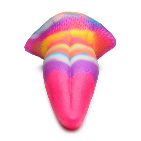 Creature Cocks Unicorn Kiss Silicone Dildo - Coloured 21.4 cm Fantasy Unicorn Tongue Dildo — image 8 of 11