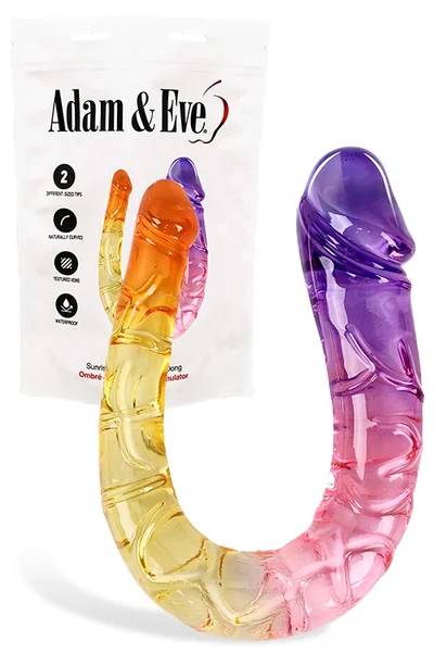 Adam and Eve Sunset Dreams 11" Double Ended Dong — image 6 of 15