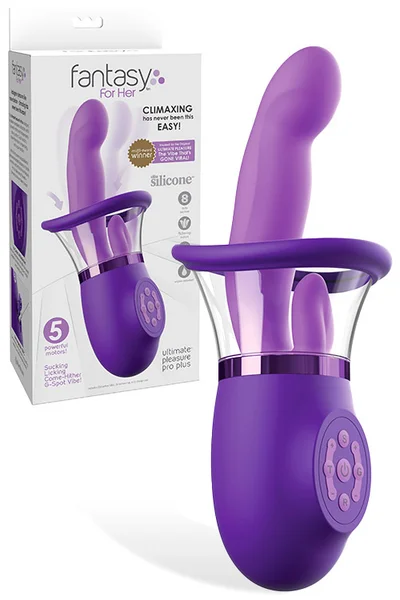 Pipedream Ultimate Pleasure Pro Plus 9.5" G Spot, Clitoral & Suction Stimulator — image 6 of 10