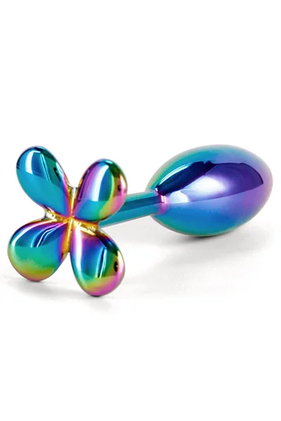 nsnovelties Rear Assets Clover 3.6" Aluminium Butt Plug — image 2 of 3