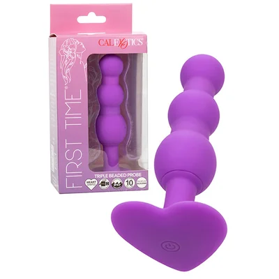 calexotics first time 425 triple beaded anal probe