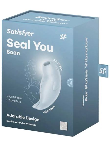 Satisfyer Seal You Soon - Baby Blue USB Rechargeable Air Pulse Stimulator — image 4 of 4