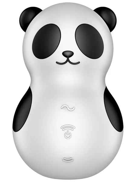 Satisfyer Pocket Panda - Black USB Rechargeable Air Pulse Stimulator — image 2 of 4