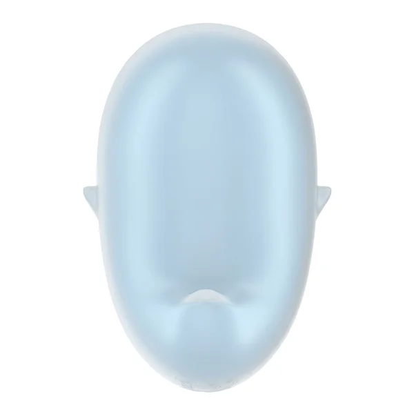 Satisfyer Cutie Ghost - Blue - Blue USB Rechargeable Air Pulse Stimulator — image 7 of 11