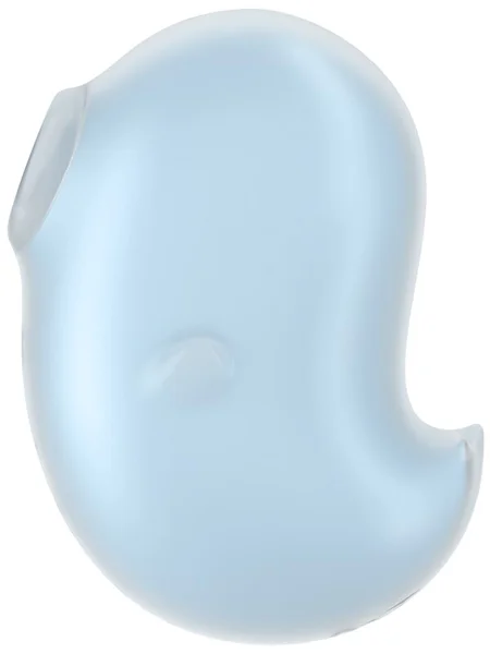 Satisfyer Cutie Ghost - Blue - Blue USB Rechargeable Air Pulse Stimulator — image 10 of 11