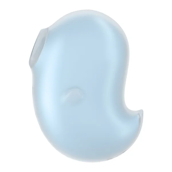 Satisfyer Cutie Ghost - Blue - Blue USB Rechargeable Air Pulse Stimulator — image 6 of 11