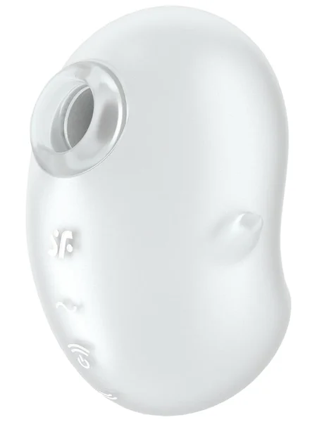 Satisfyer Cutie Ghost - White - White USB Rechargeable Air Pulse Stimulator — image 10 of 11