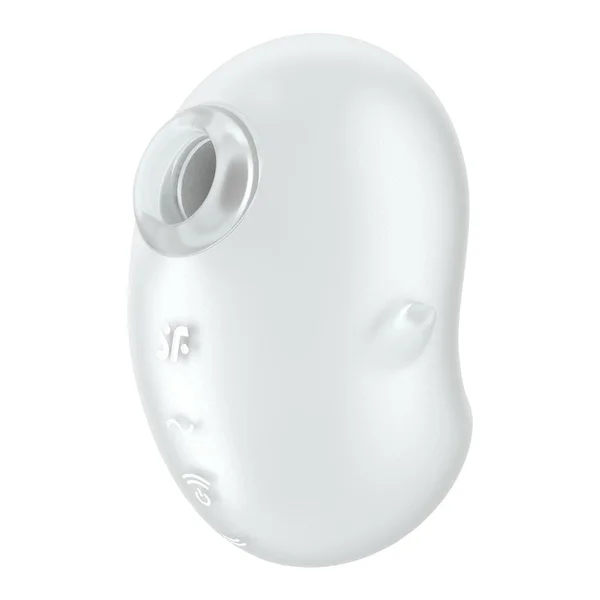 Satisfyer Cutie Ghost - White - White USB Rechargeable Air Pulse Stimulator — image 5 of 11
