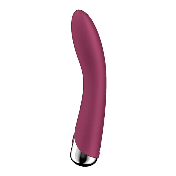 Satisfyer Spinning Vibe 1 - Red - Red 17.8 cm USB Rechargeable Rotating Vibrator — image 5 of 11