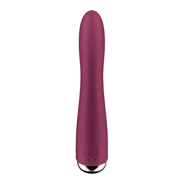 Satisfyer Spinning Vibe 1 - Red - Red 17.8 cm USB Rechargeable Rotating Vibrator — image 6 of 11
