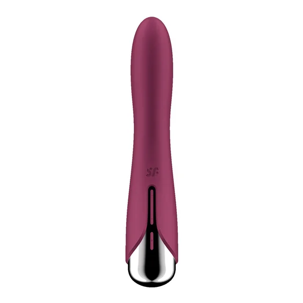 Satisfyer Spinning Vibe 1 - Red - Red 17.8 cm USB Rechargeable Rotating Vibrator — image 8 of 11
