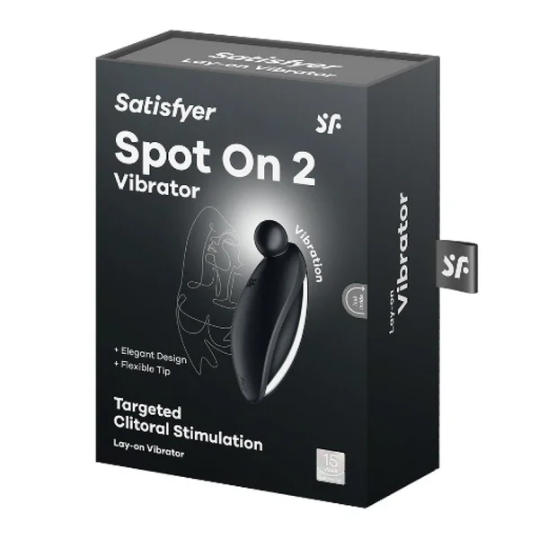 Satisfyer Spot On 2 - Black USB Rechargeable Stimulator — image 3 of 3