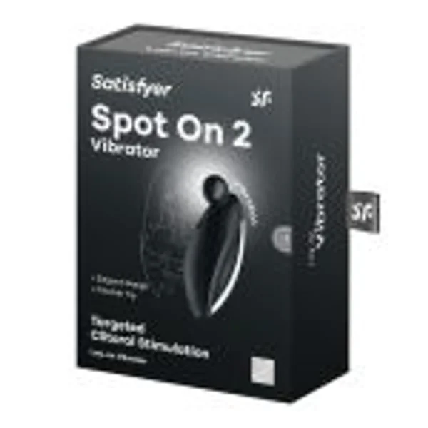 Satisfyer Spot On 2 - Black USB Rechargeable Stimulator — image 2 of 3