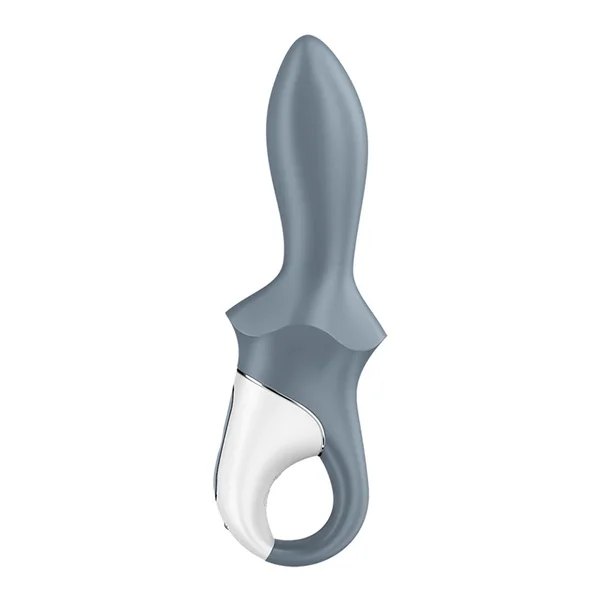 Satisfyer Air Pump Booty 1 - Grey USB Rechargeable Inflatable Anal Vibrator — image 4 of 11