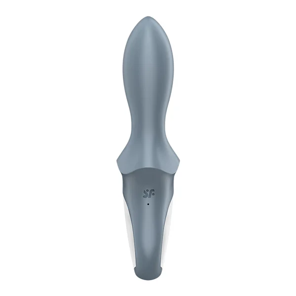 Satisfyer Air Pump Booty 1 - Grey USB Rechargeable Inflatable Anal Vibrator — image 7 of 11