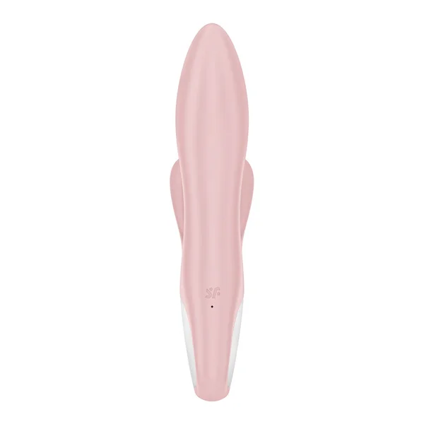 Satisfyer Air Pump Bunny 3 - Pink USB Rechargeable Inflatable Rabbit Vibrator — image 5 of 11