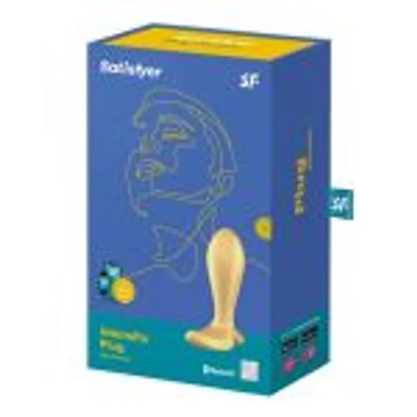 Satisfyer Intensity Plug - Gold USB Rechargeable Butt Plug with App Control — image 2 of 3