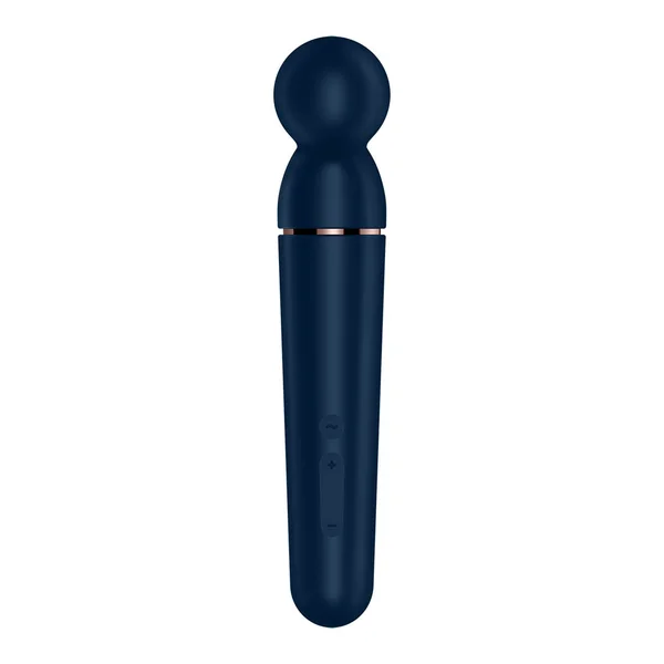 Satisfyer Planet Wand-er - Blue - Blue/Rose Gold USB Rechargeable Massager Wand — image 6 of 9