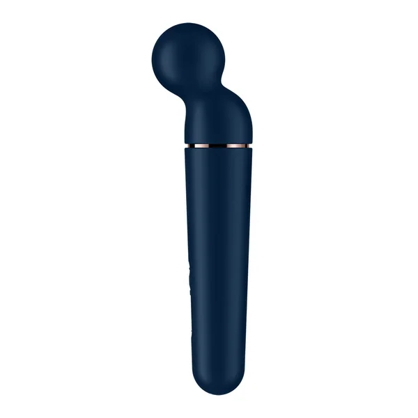Satisfyer Planet Wand-er - Blue - Blue/Rose Gold USB Rechargeable Massager Wand — image 3 of 9
