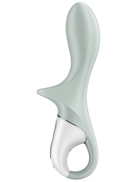 Satisfyer Air Pump Booty 3 - Grey USB Rechargeable Inflatable Anal Vibrator — image 4 of 4