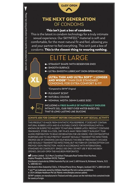 Skyn Elite large Condoms — image 4 of 4
