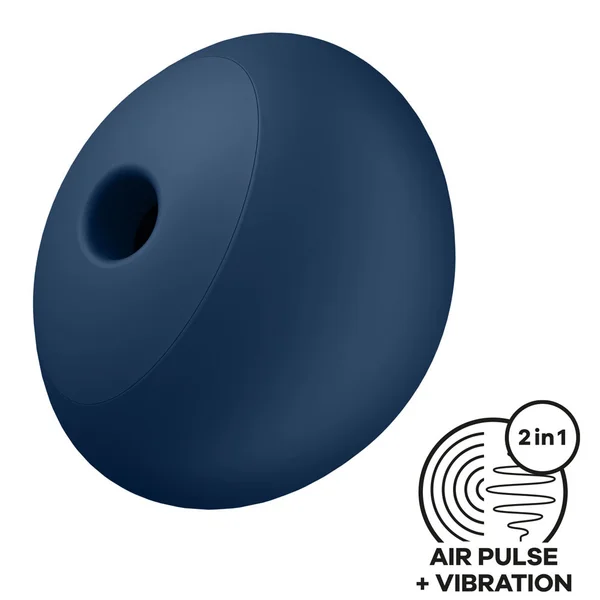 Satisfyer Air Power 4 - Navy USB Rechargeable Air Pulse Stimulator — image 2 of 11