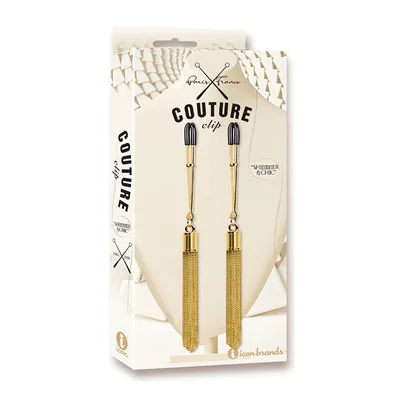 couture clip shimmer chic nipple clips