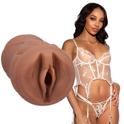 signature strokers alexis tae brown vagina stroker