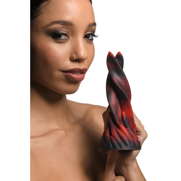 Creature Cocks Hell Kiss - Red 18.8 cm Fantasy Dildo — image 3 of 11