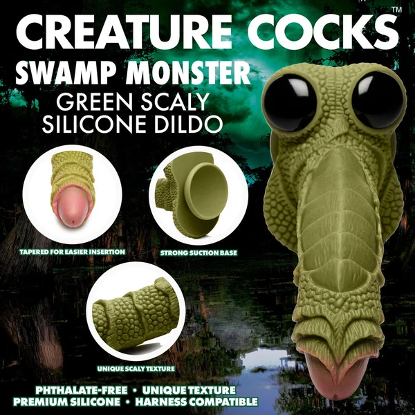 Creature Cocks Swamp Monster Dildo — image 2 of 11