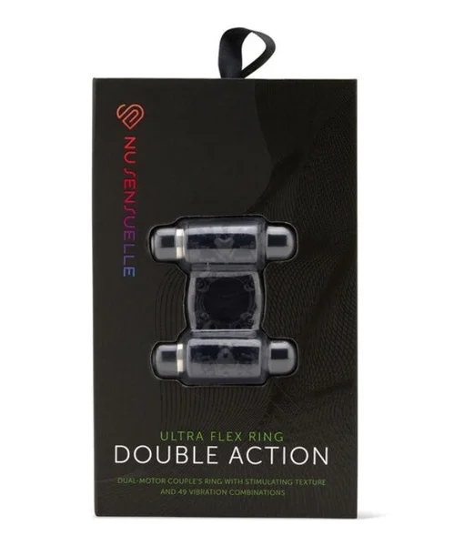 Nu Sensuelle Double Action Vibrating Cockring — image 2 of 12