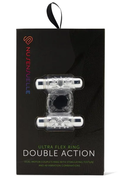 Nu Sensuelle Double Action Vibrating Cockring — image 10 of 12