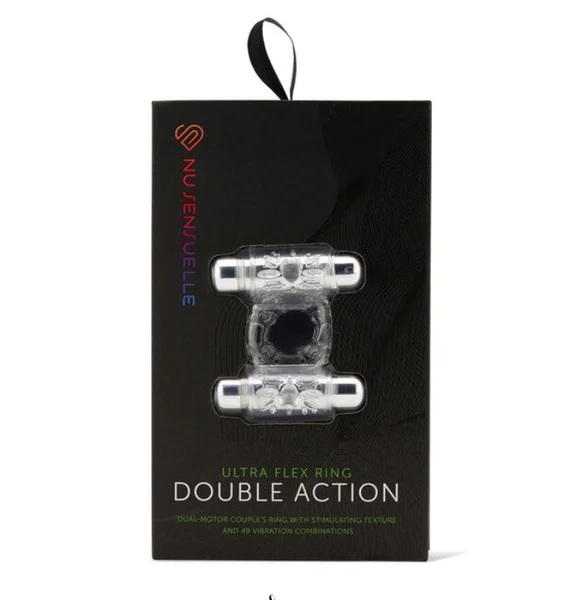 Nu Sensuelle Double Action Vibrating Cockring — image 6 of 12