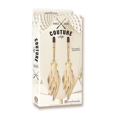 couture clip golden harvest nipple clips