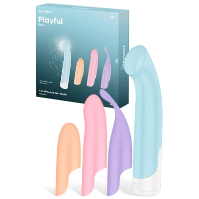 satisfyer playful four 4 in 1 vibrator set