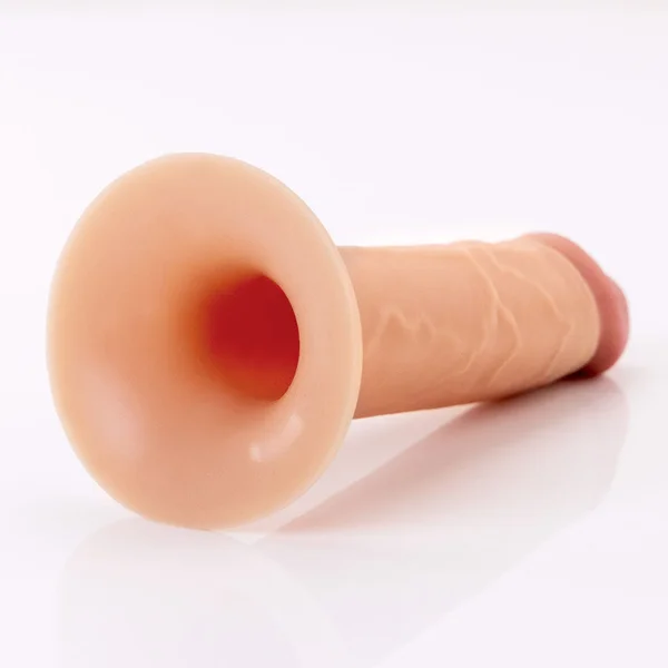 FX Elite 7'' Silicone Hollow Strap-On - Flesh - Flesh 17.8 cm Hollow Strap-On — image 8 of 11