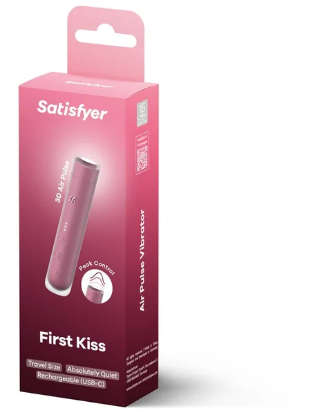 Satisfyer First Kiss - Pink USB Rechargeable Air Pulse Stimulator — image 11 of 11
